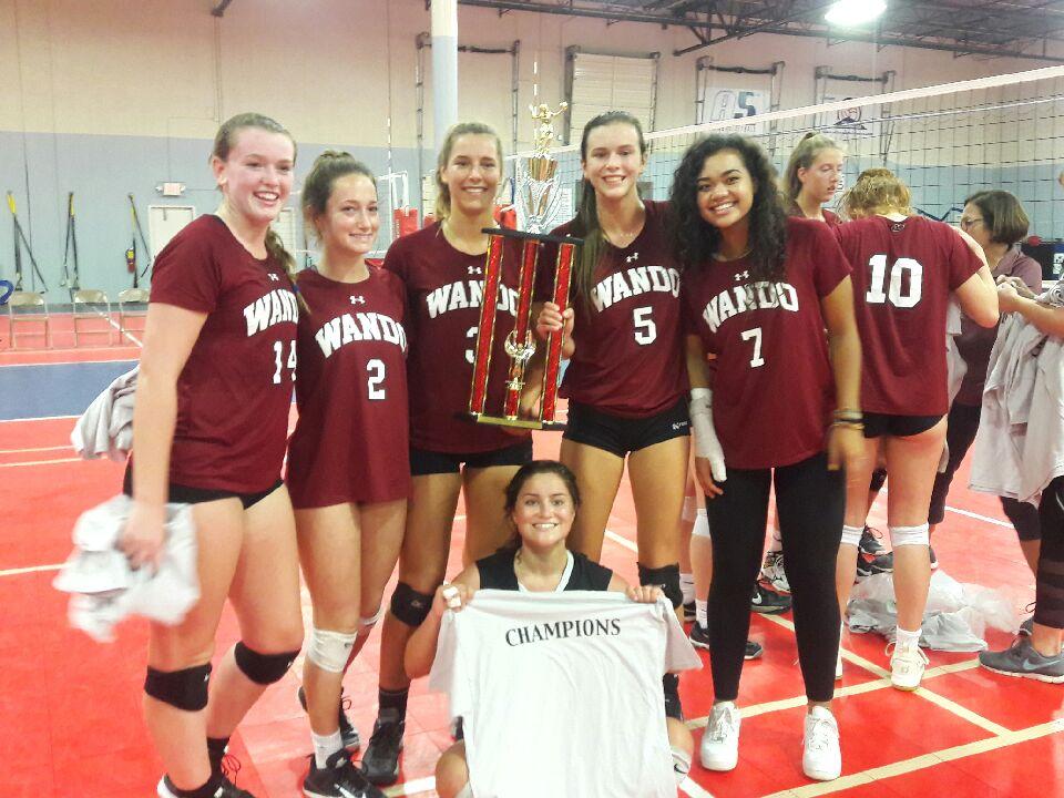 Wando+Girls+Volleyball+Bonds+over+A5+Southern+Challenge+Volleyball+Tournament+Victory