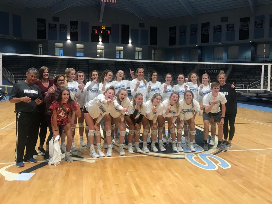 Varsity Volleyball wins tournament of champions