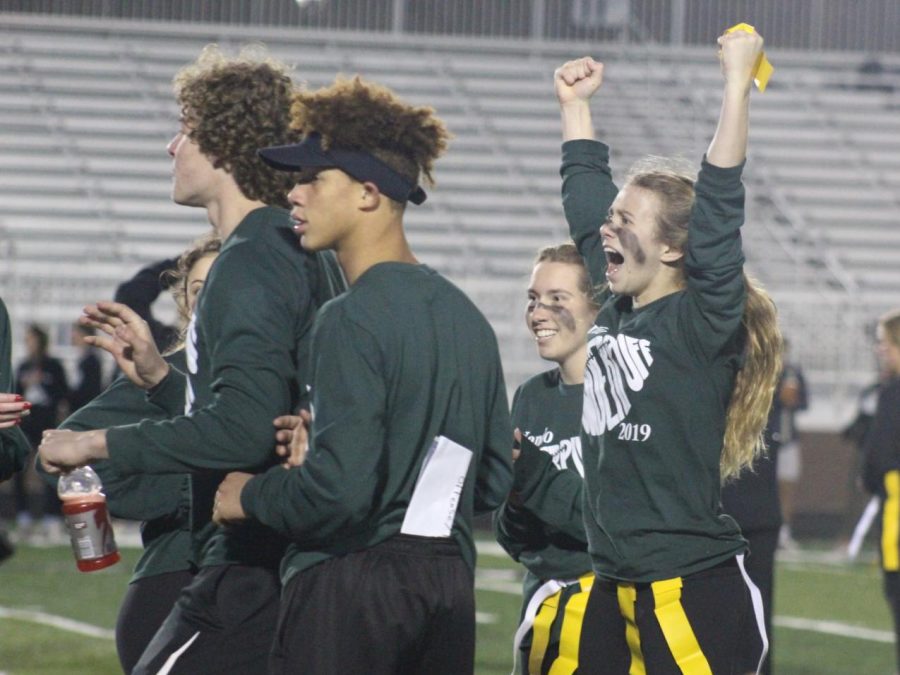 The Troublemakers take first place in Powderpuff Dec. 5