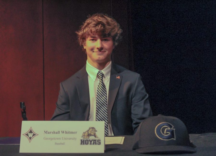 Marshall Whitmer signs to Georgetown University.