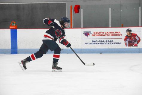 Sophomore Charlie Pratt plays for the 16U AA Junior Stingrays. He talks about how important it is that teamates work together, especially in hockey, You cant win a single game if you dont work togther with your teammates. Its the most important part of the game.