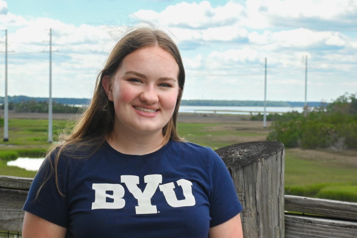 Sarah Cluxton will be attending Brigham Young Univerity this fall along with other friends. “I know a few people from my hometown of Greenville who will be going as well,” Cluxton said.