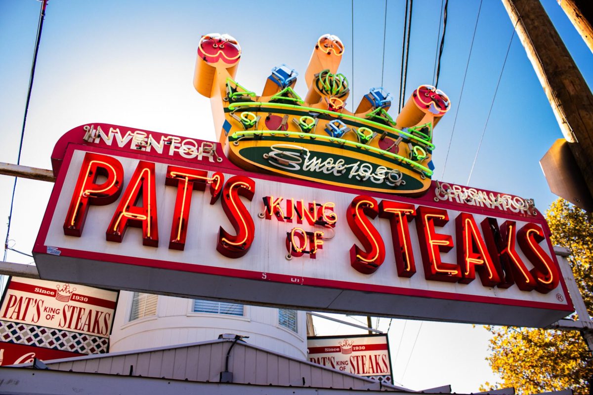 Pat's steaks sells more than just cheesesteaks, they also offer a well made chicken tender and fry combo for $15.