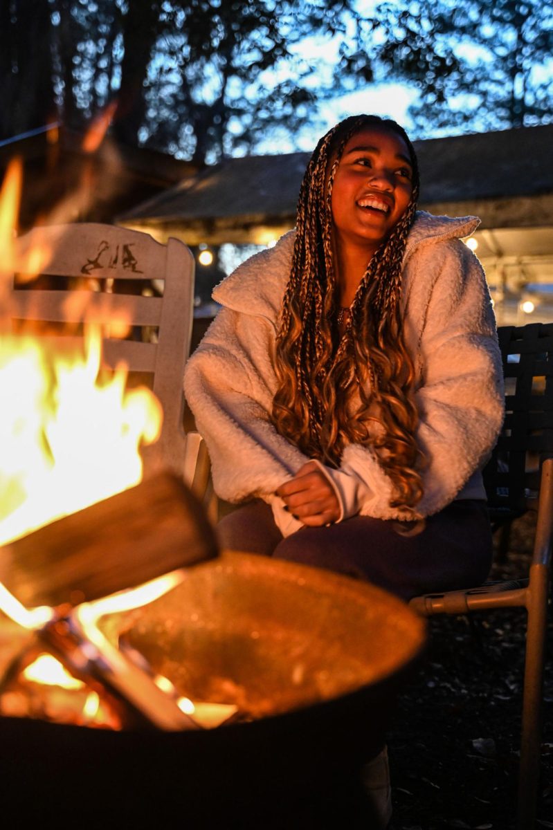 Senior Shayla Key finds the venue a great place to unwind. "I like their atmosphere of it... the music was really good and there was like fire, so it was like comforting and like people just like enjoying the music. It was fun." Key said.