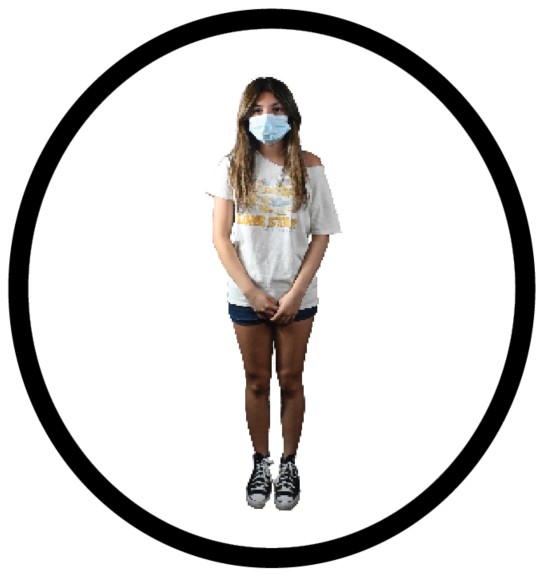 Senior Bella Santiago has observed the long term impacts of the COVID-19 pandemic.