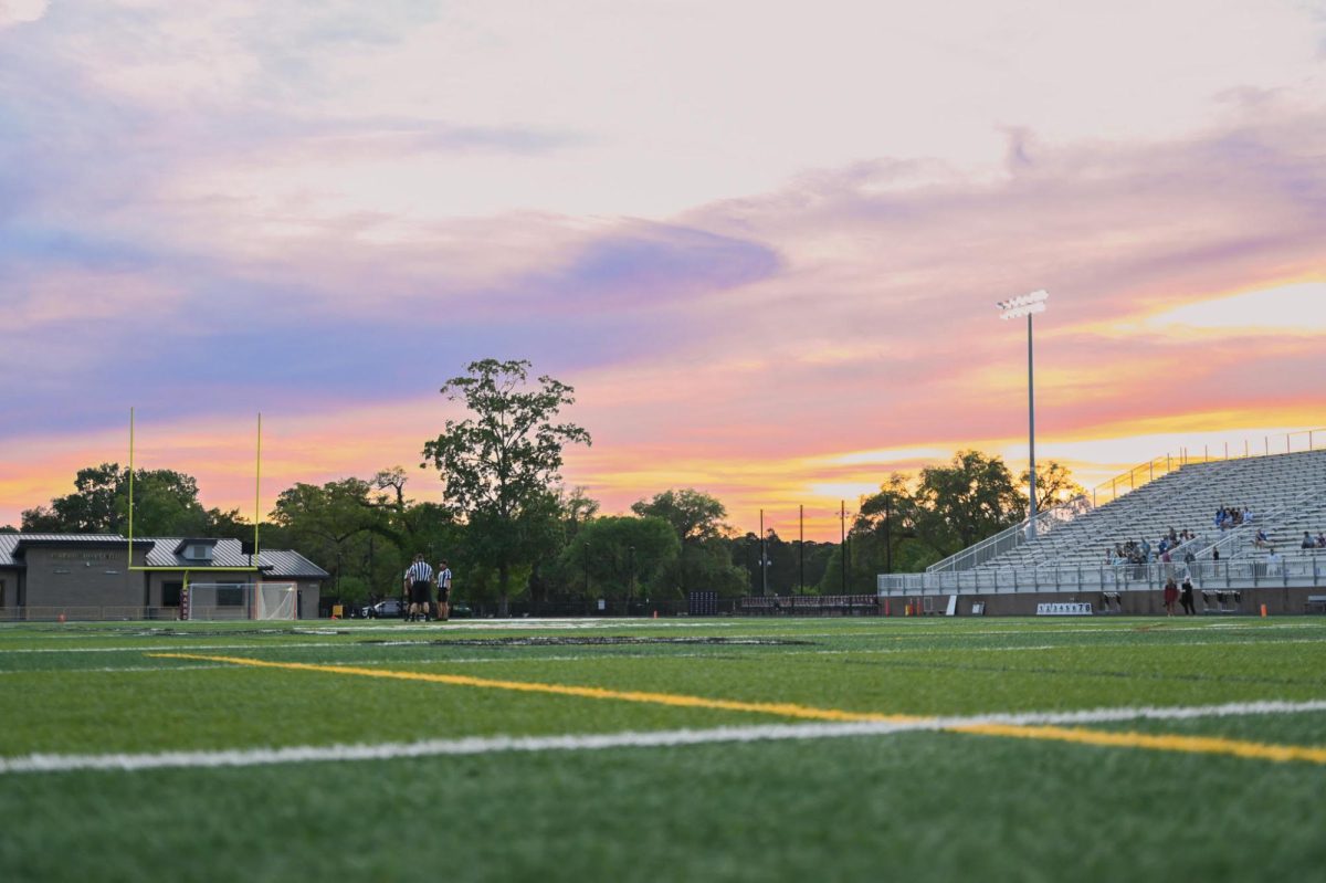 As the sun sets over the Robert E. Hayes field, the senior class enters a new phase of their life. “It’s their last night with these people ... the sunset, the end of the day, it’s the day before graduation, just kind of symbolizing the end,” Bunting said.